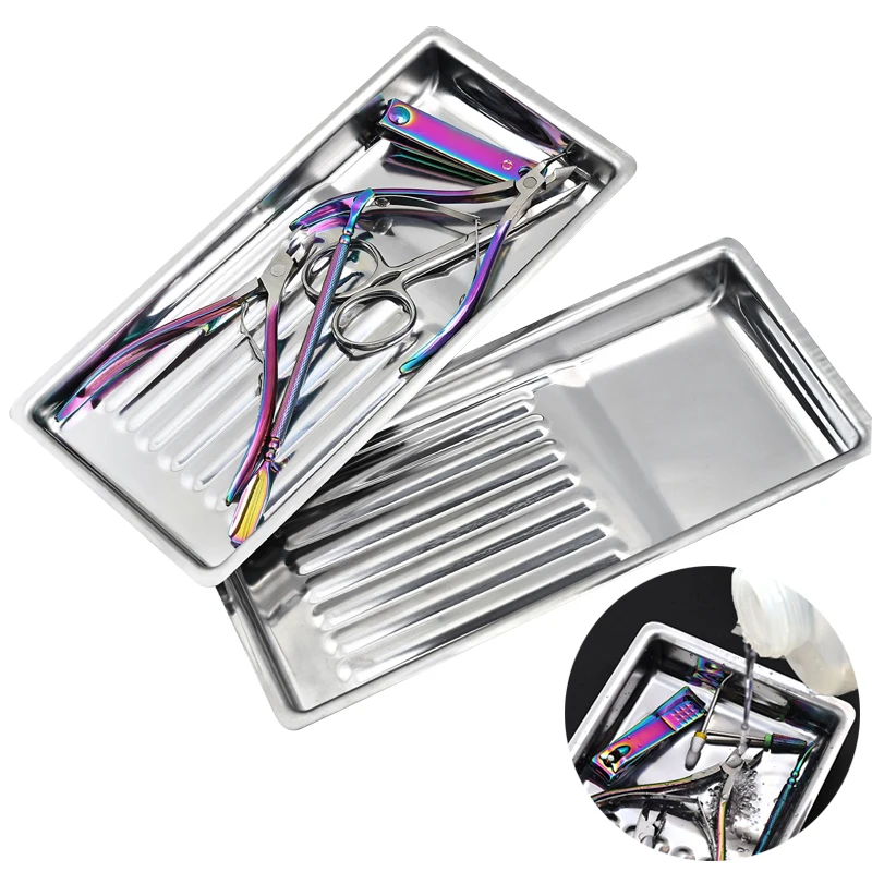 Medical Lab Science - Stainless Steel Dental Medical Tray Disinfection