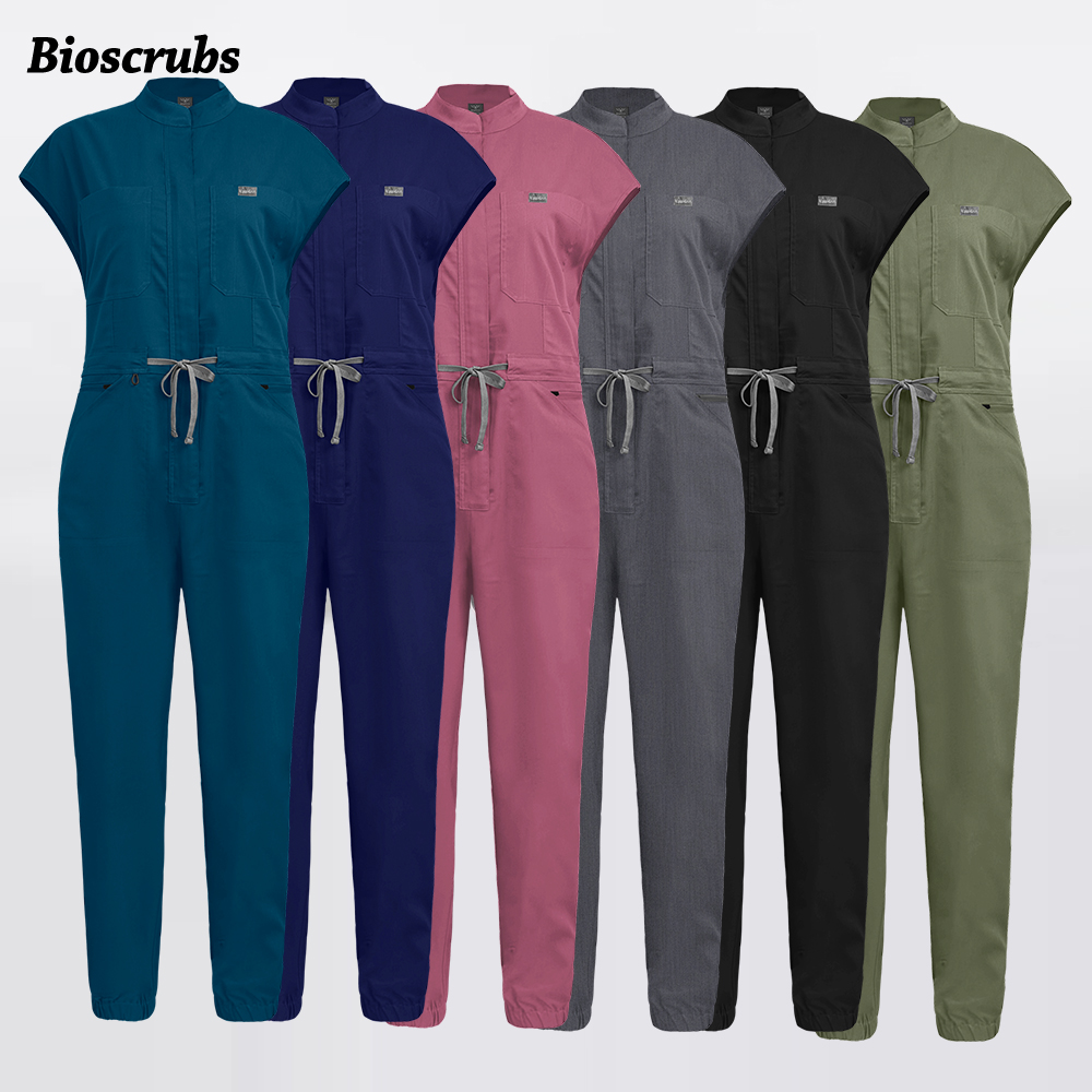 Medical Lab Hospital - Short Sleeve Jumpsuits Dentist Overalls Hospital