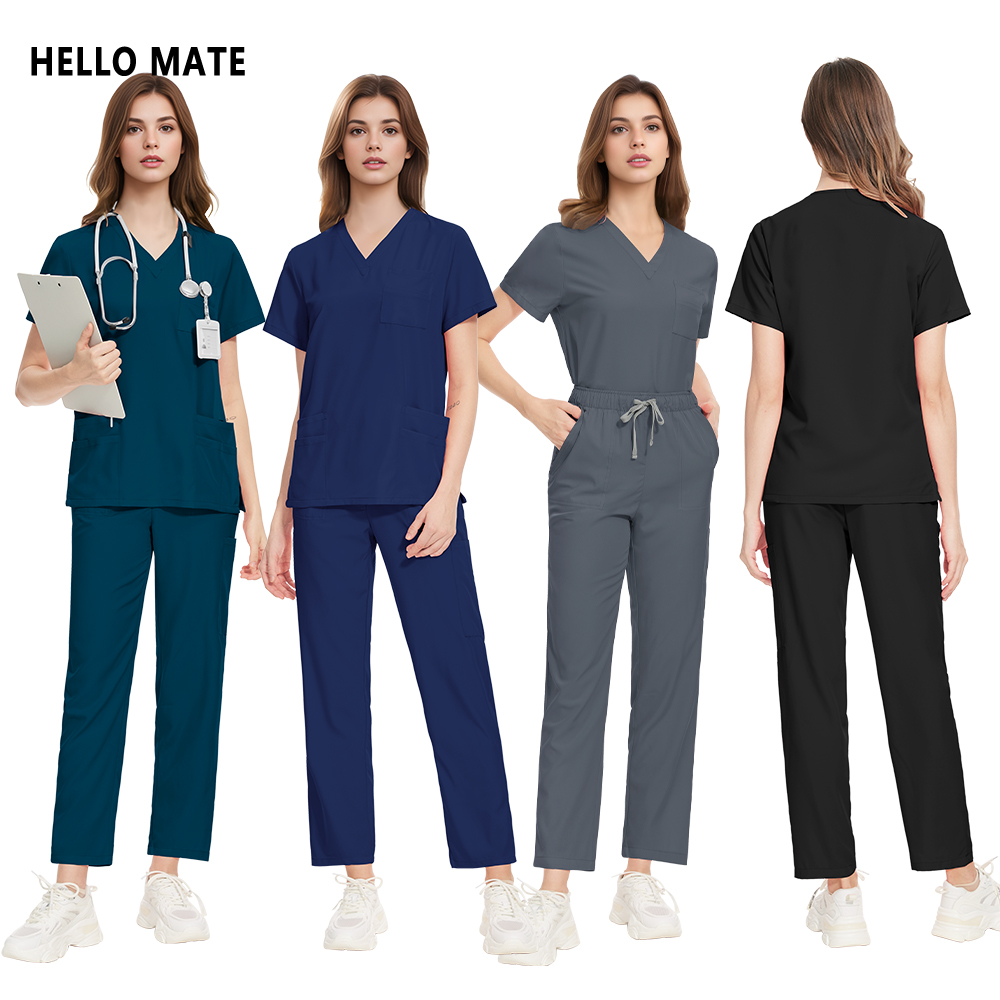 Medical Lab Hospital - Hospital Clinical Workwear Dental Scrub Set