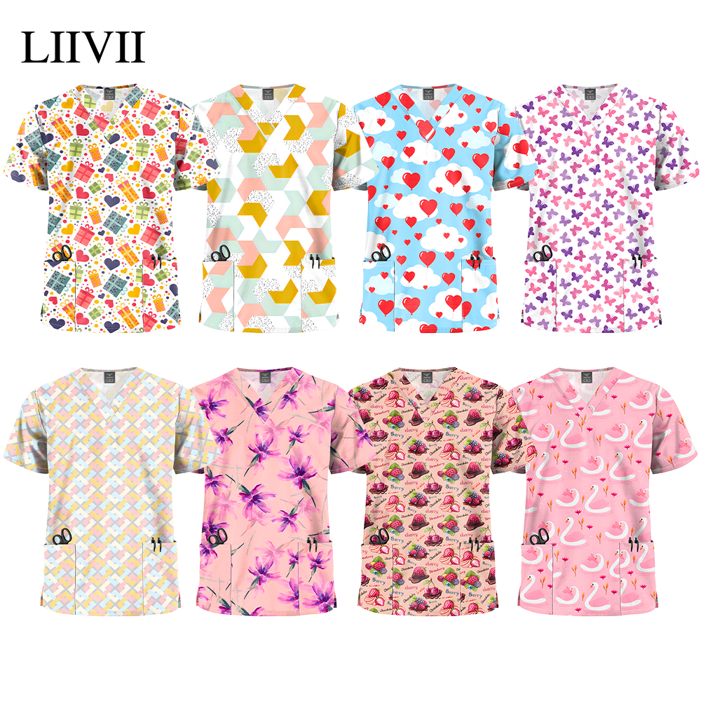 Medical Lab Hospital - Women Short Sleeve V Neck Shirts