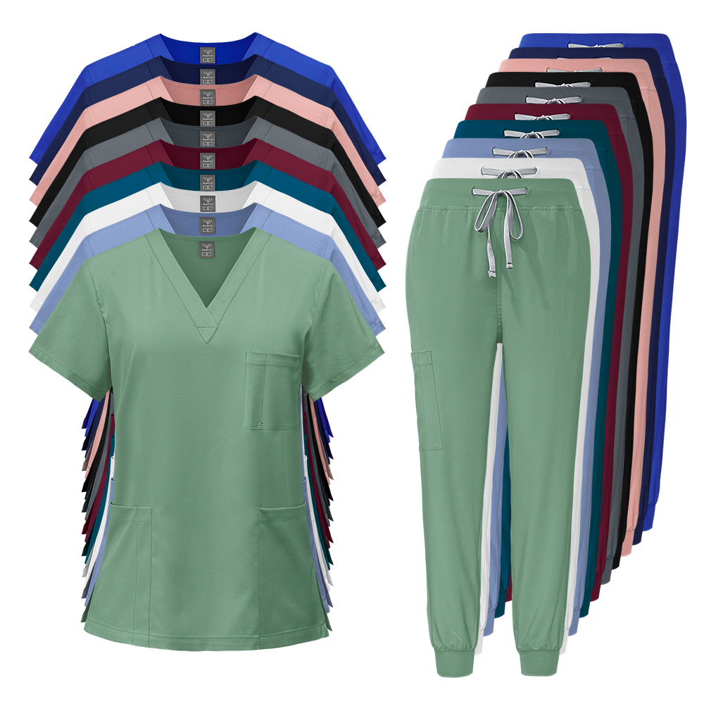 Medical Lab Hospital - Multilcolors Medical Uniform Women Scrubs Sets