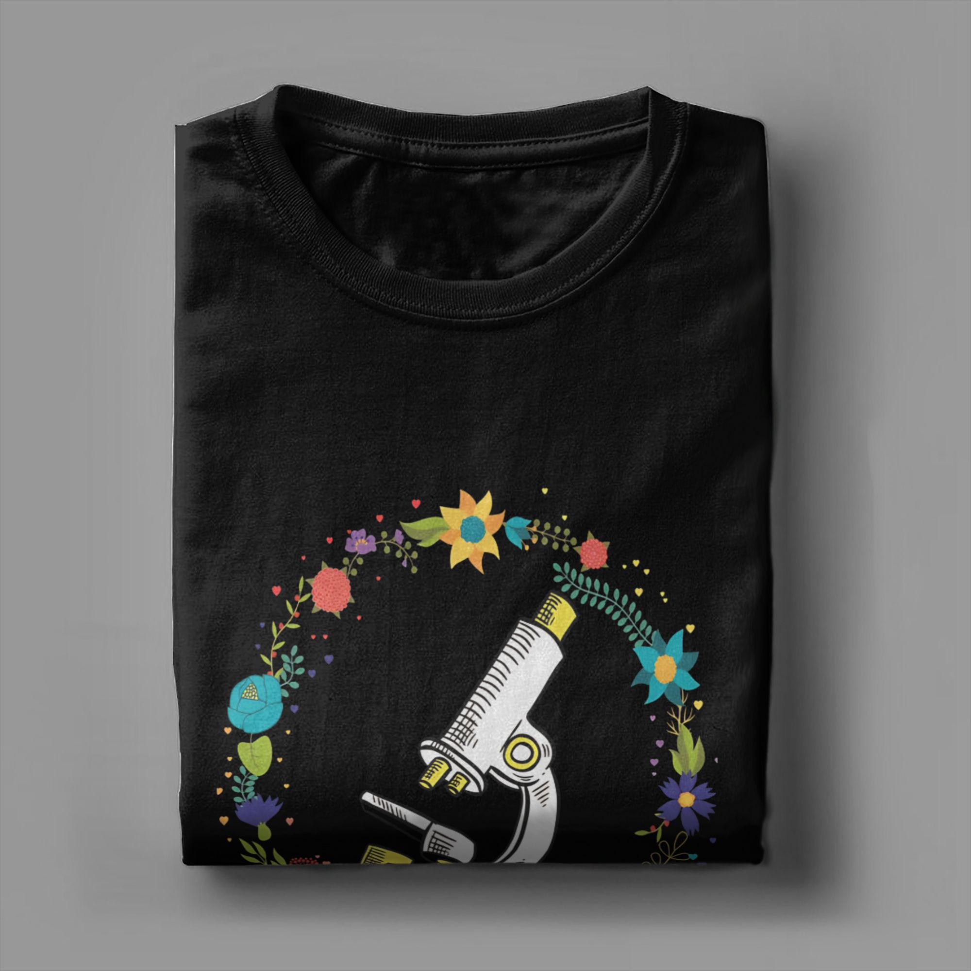 RETRO FLOWERS MICROSCOPE MEDIC – Medical Lab Graphics recenzja i cena