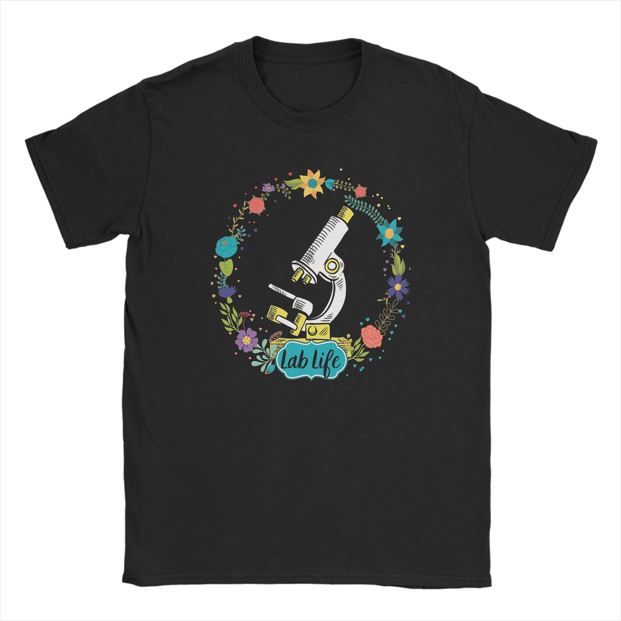 RETRO FLOWERS MICROSCOPE MEDIC – Medical Lab Graphics recenzja i cena