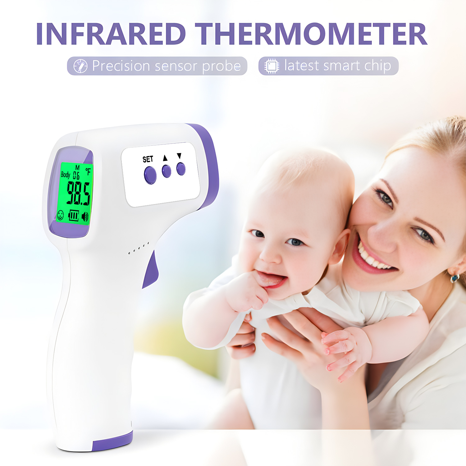 Household Outdoor non-contact  – Digital Thermometer Infrared recenzja i cena