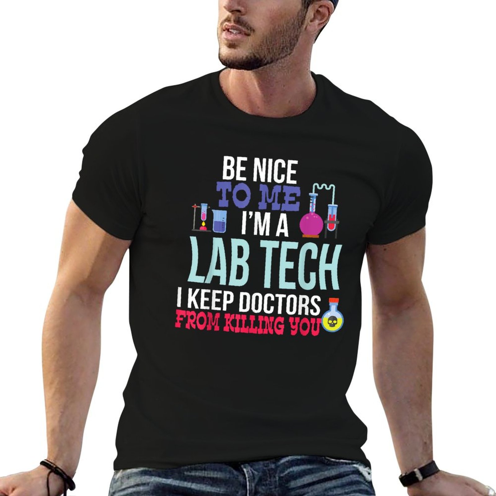 Funny Medical Lab Tech Laborat – Medical Lab Graphics recenzja i cena