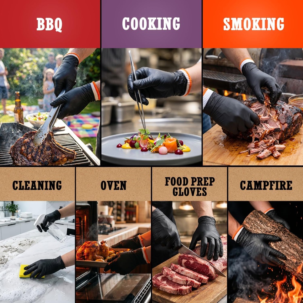 BBQ Gloves 50 Disposable Nitri – Disposable Gloves Nitrile recenzja i cena