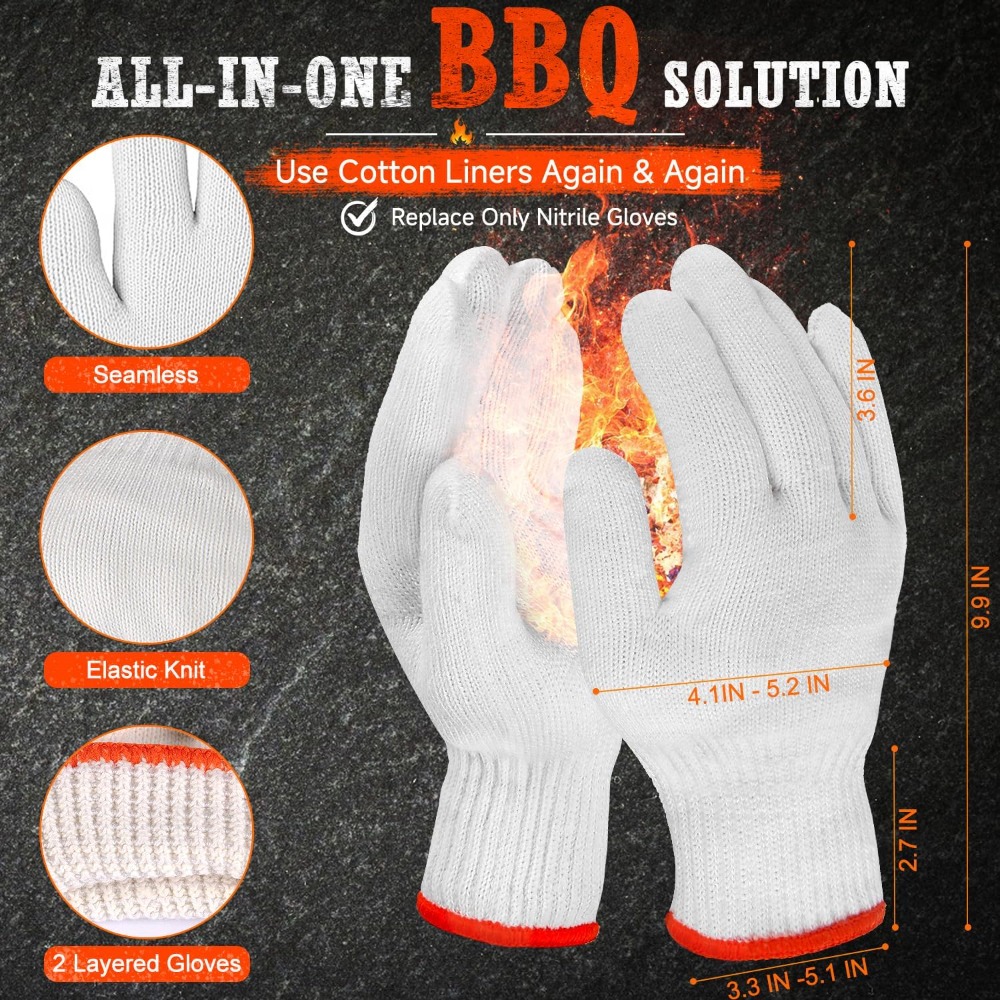 BBQ Gloves 50 Disposable Nitri – Disposable Gloves Nitrile recenzja i cena