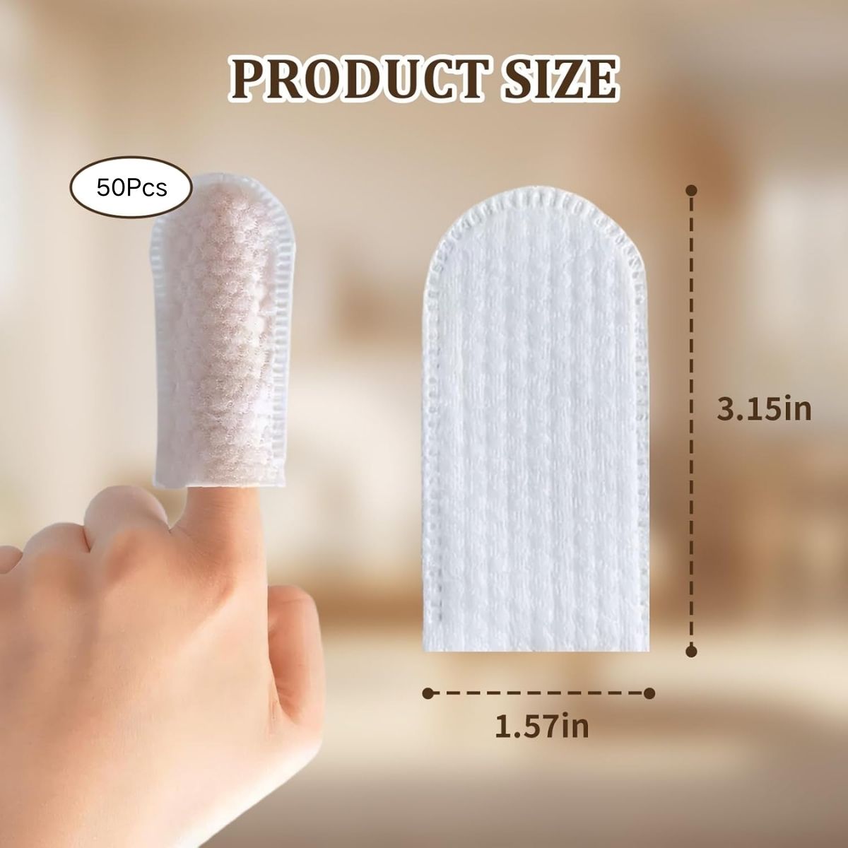 50Pcs Cotton Finger Cots Dog E – Disposable Gloves Nitrile recenzja i cena