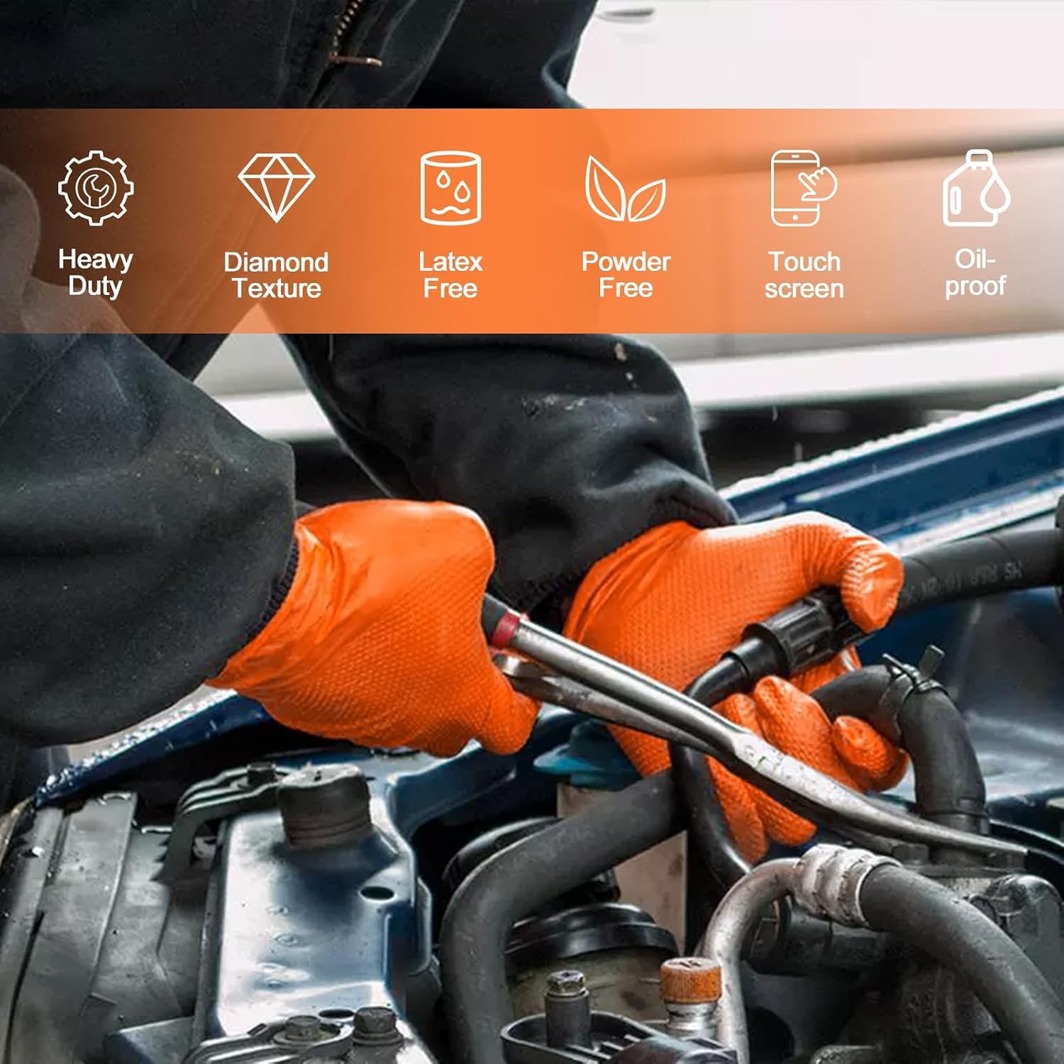 8 Mil Heavy Duty Nitrile Dispo – Disposable Gloves Nitrile recenzja i cena