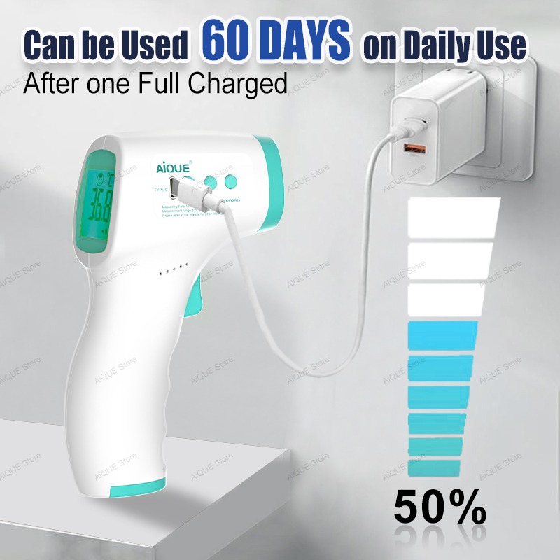 AiQUE Rechargeable Digital ℃℉  – Digital Thermometer Infrared recenzja i cena