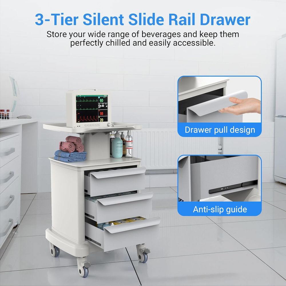 Portable Medical Carts with Wh – Medical Lab Ultrasound recenzja i cena