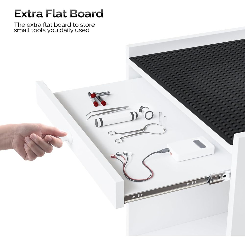 Rolling Medical Cart with Anti – Medical Lab Ultrasound recenzja i cena