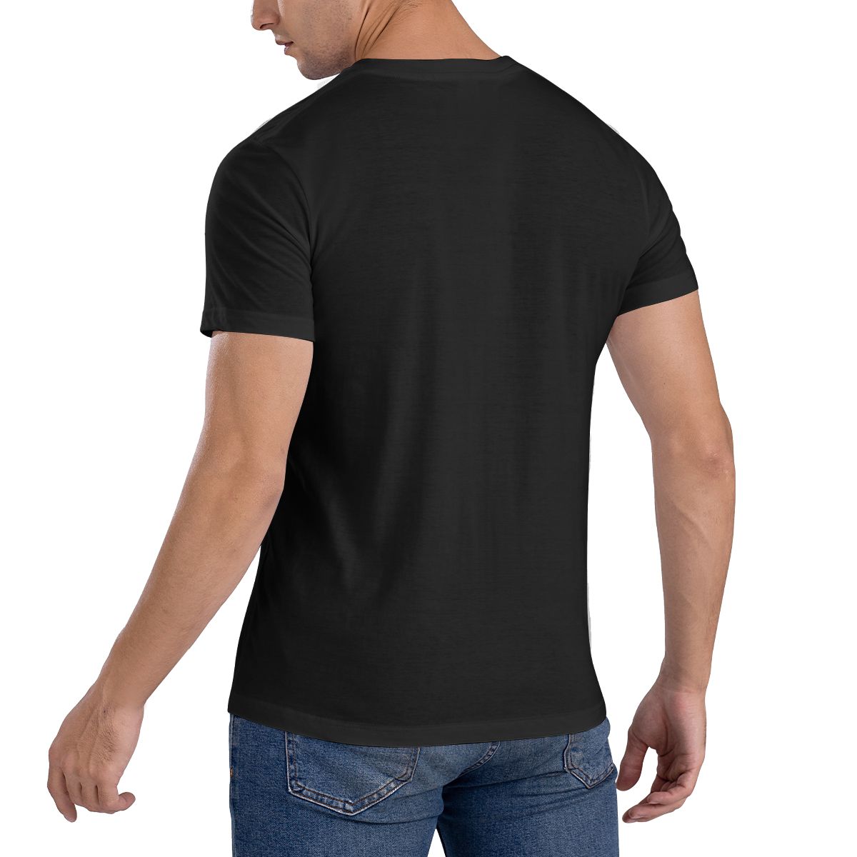 Men'S Black Crew Neck Short Sl – Medical Lab Graphics recenzja i cena