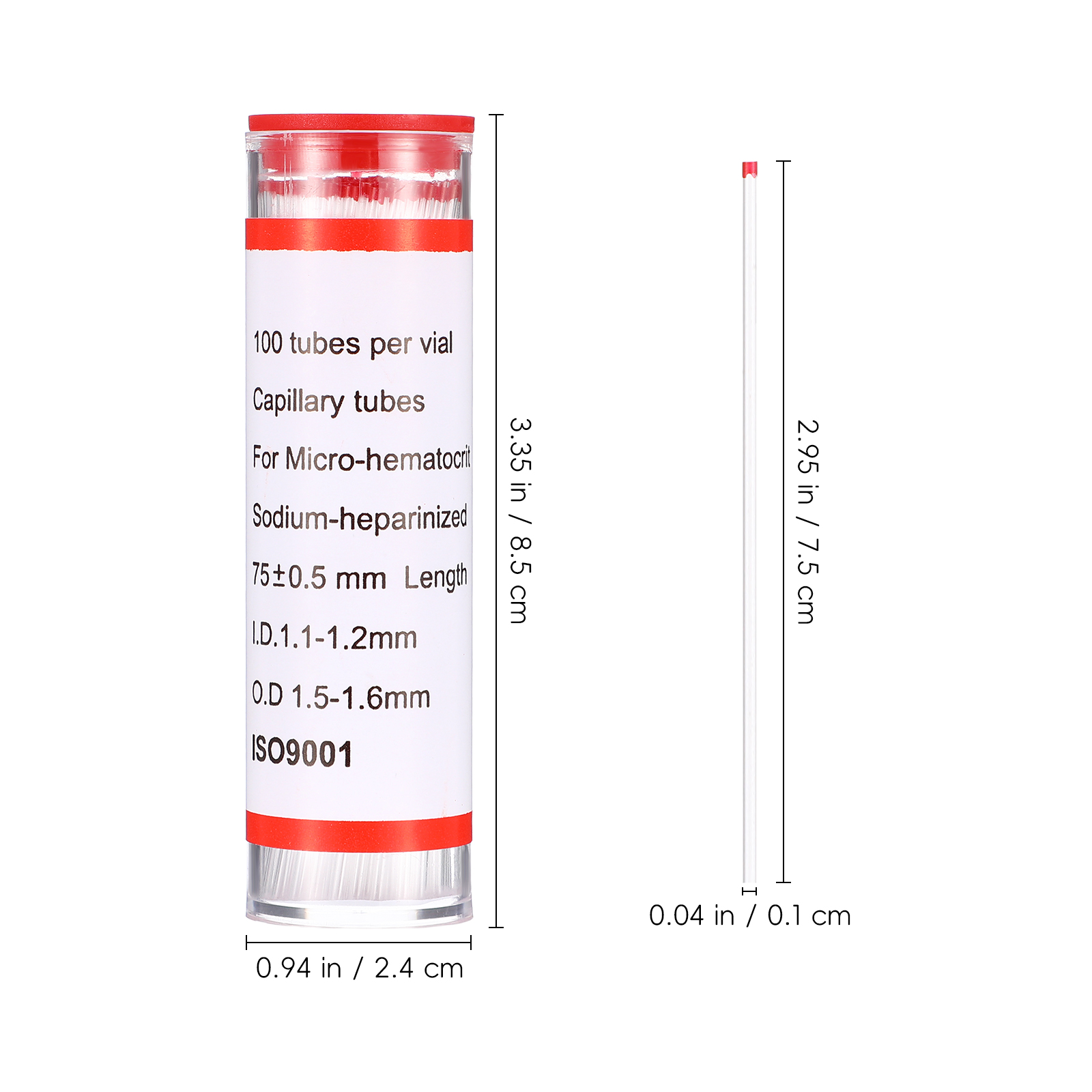 75mm Glass Capillary Tube Hema – Medical Lab Hospital recenzja i cena