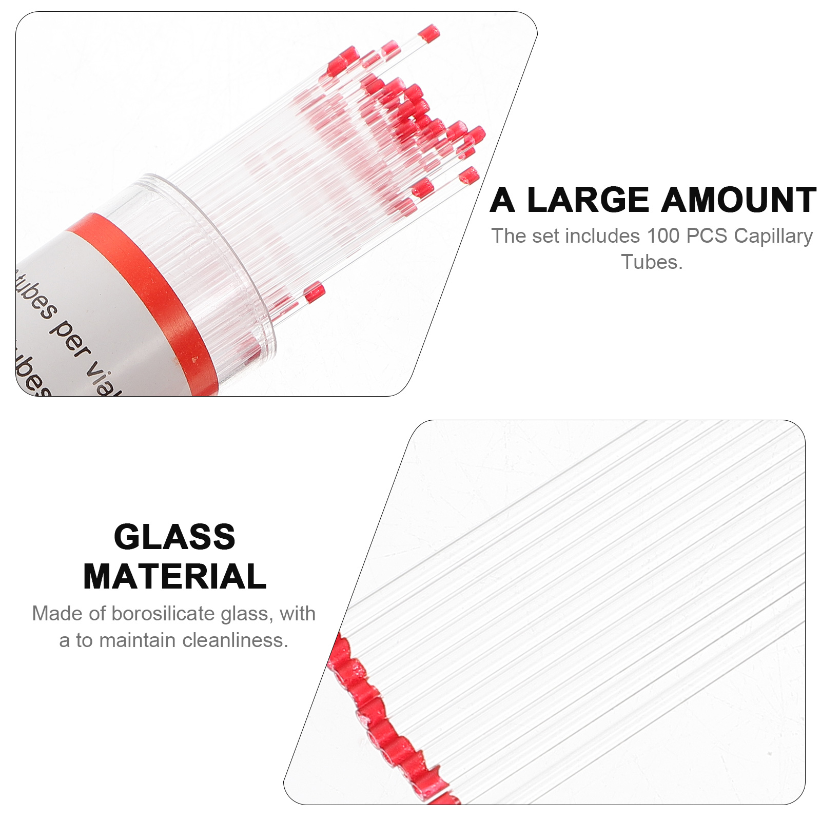75mm Glass Capillary Tube Hema – Medical Lab Hospital recenzja i cena