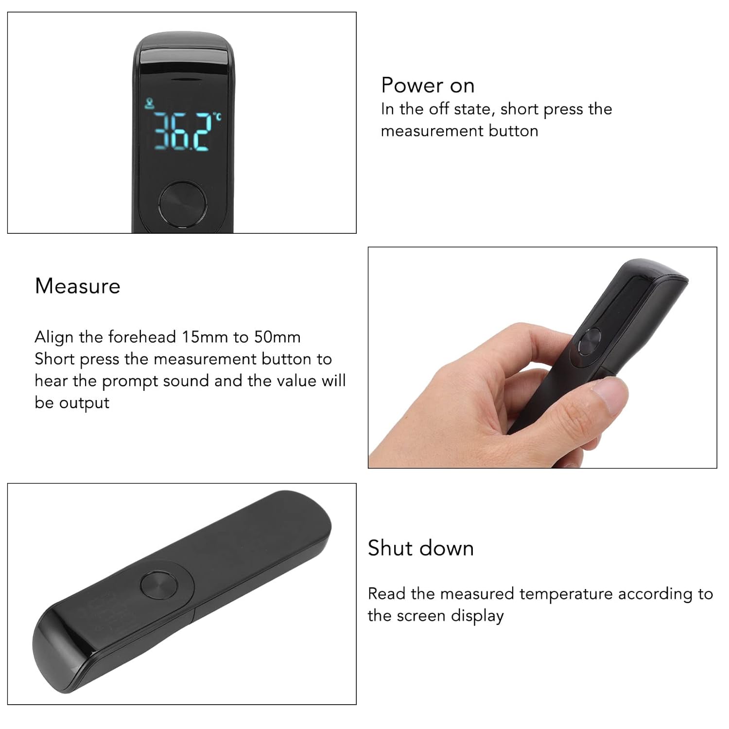 IDEABEL Infrared Fever Thermom – Digital Thermometer Infrared recenzja i cena