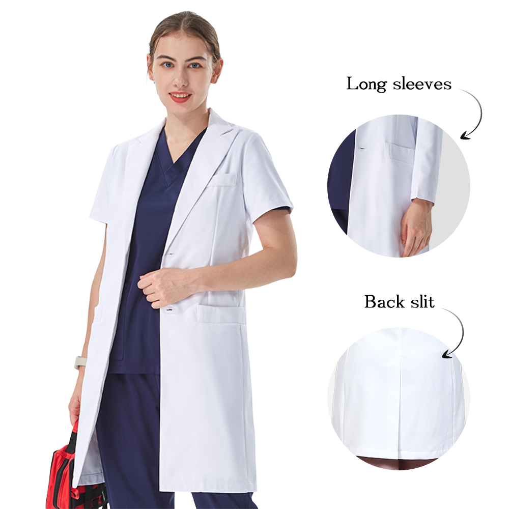 Thoughtful Lapel Collar White  – Medical Lab Hospital recenzja i cena