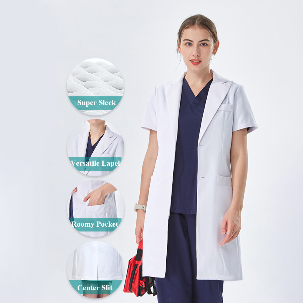 Thoughtful Lapel Collar White  – Medical Lab Hospital recenzja i cena