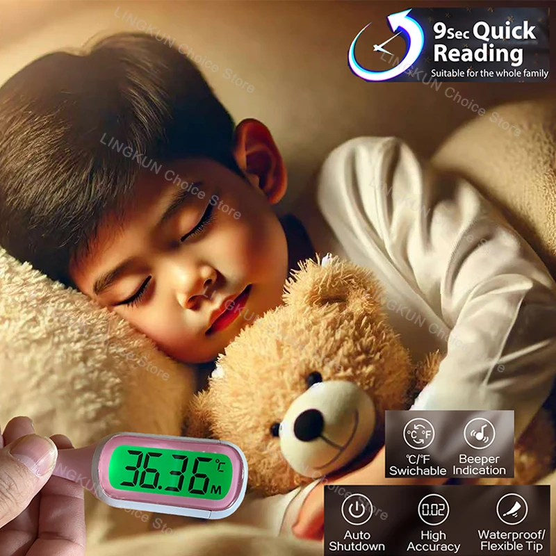 Silicone Fast 9S Thermometer f – Digital Thermometer Infrared recenzja i cena