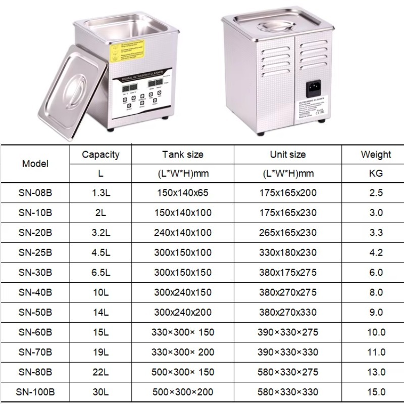 SN-08B 1.3L Electric Ultrasoni – Medical Lab Ultrasound recenzja i cena